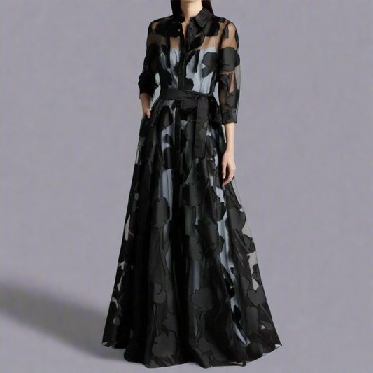 Carys™ | Long Lightweight Dress with Elegant Charm