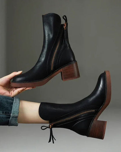 Rosette | Elegant Ankle Boots