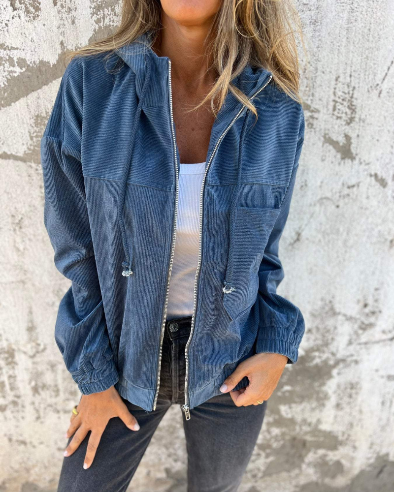 Aisling | Hooded Zip Jacket