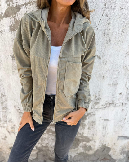 Aisling | Hooded Zip Jacket