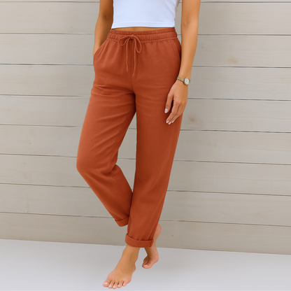 Fleurette™ | Premium Breathable Pants with Elastic Waist