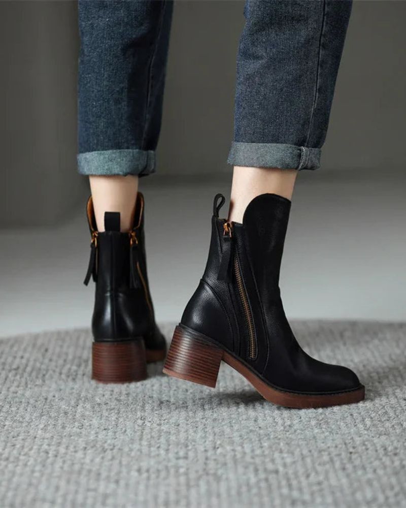 Rosette | Elegant Ankle Boots