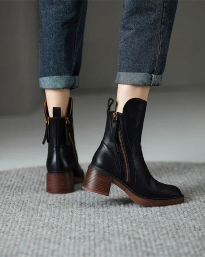 Rosette | Elegant Ankle Boots