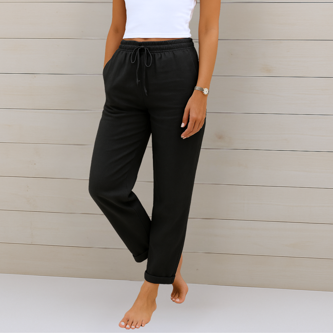 Fleurette™ | Premium Breathable Pants with Elastic Waist