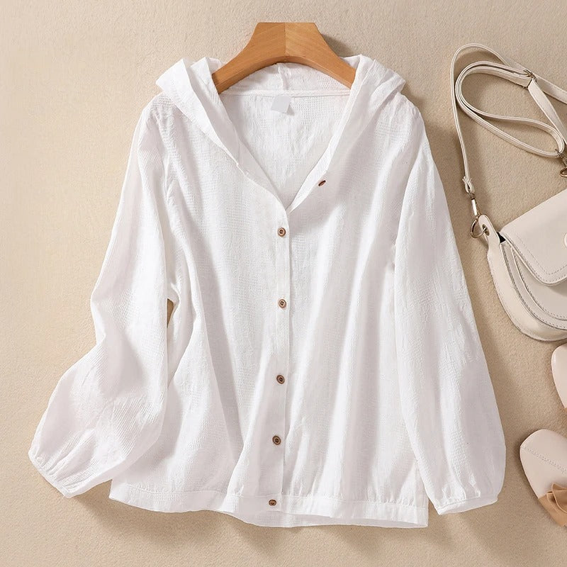 Meadow | Relaxed Hooded Shirt