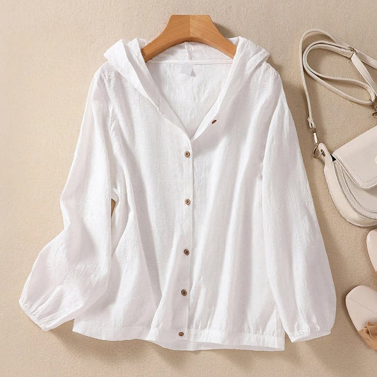 Meadow | Relaxed Hooded Shirt
