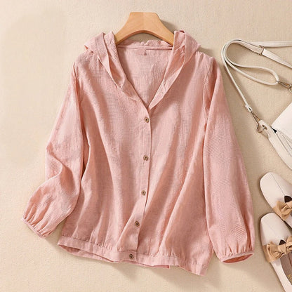Meadow | Relaxed Hooded Shirt