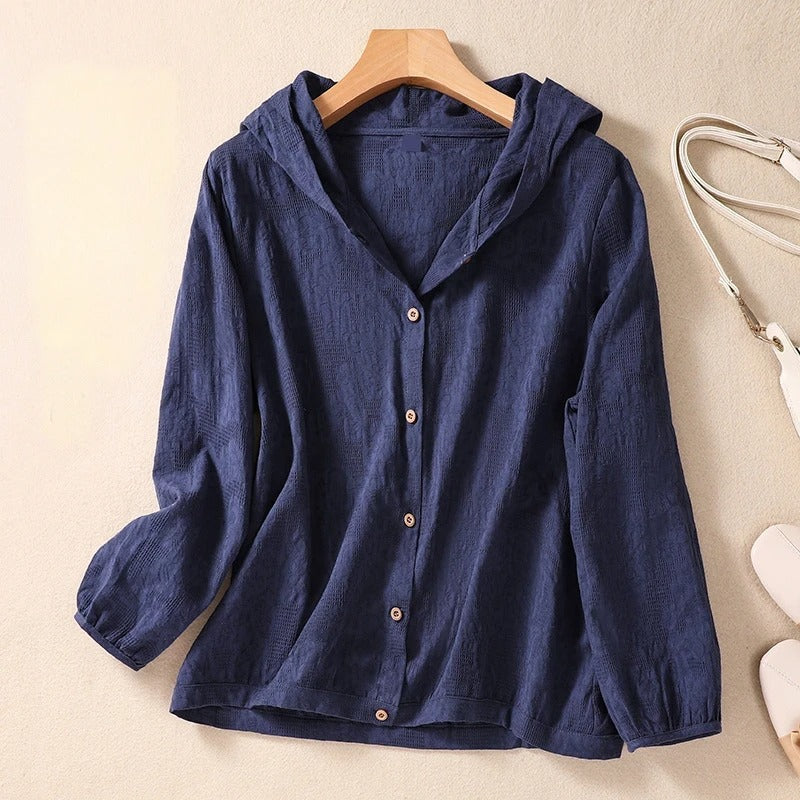 Meadow | Relaxed Hooded Shirt