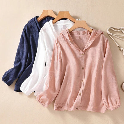 Meadow | Relaxed Hooded Shirt