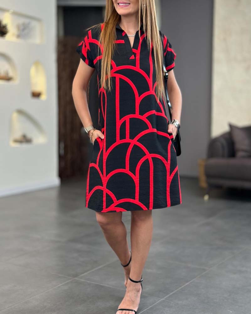 Merryn | Dress with Short Sleeves