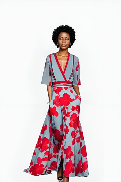 Nuala | Floral Wrap Dress
