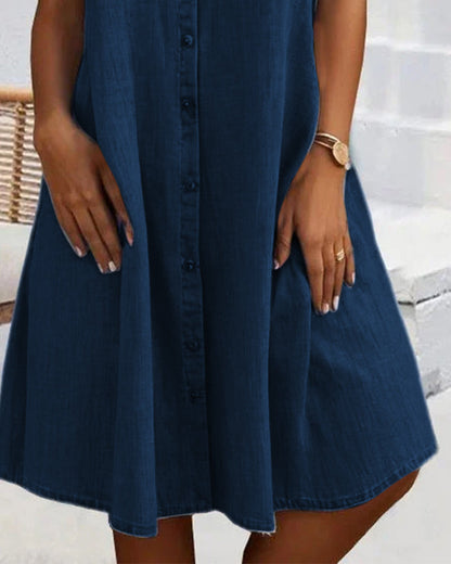Nova | Lightweight Denim-look Dress