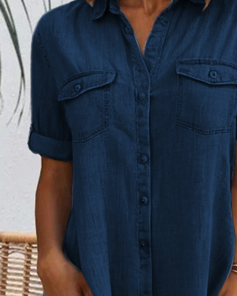 Nova | Lightweight Denim-look Dress