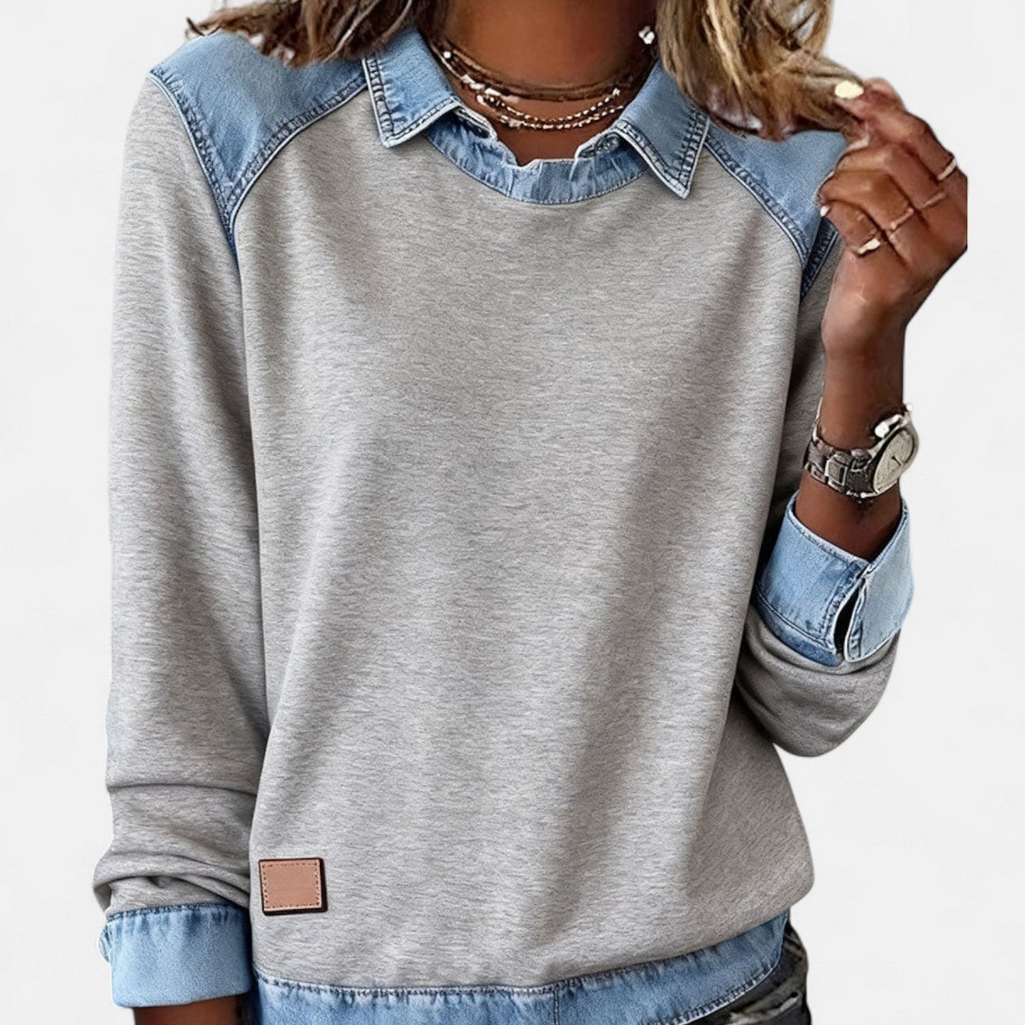 Thelma2™ | Contemporary Long Sleeve Sweater