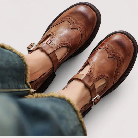 Olive | Orthopedic Mary Jane Shoes