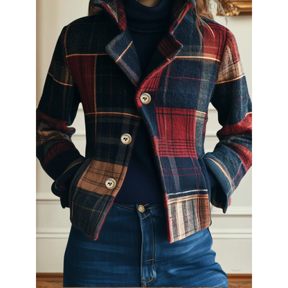 Naomi | Classic Plaid Jacket