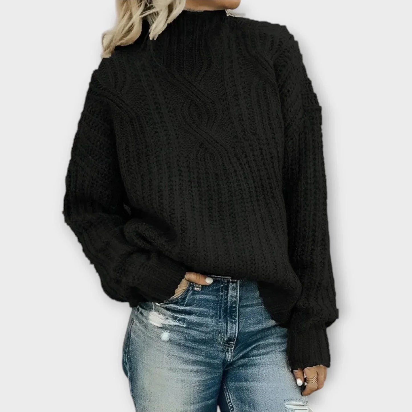 Bea™ | Modern High-Neck Sweater