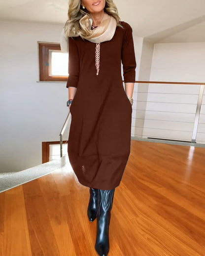 Leah | Elegant and Flattering Dress