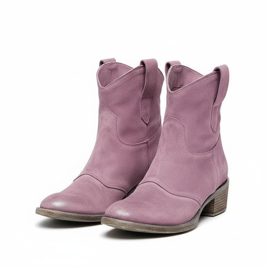 Bindi™ | Vintage Cowboy Ankle Boots