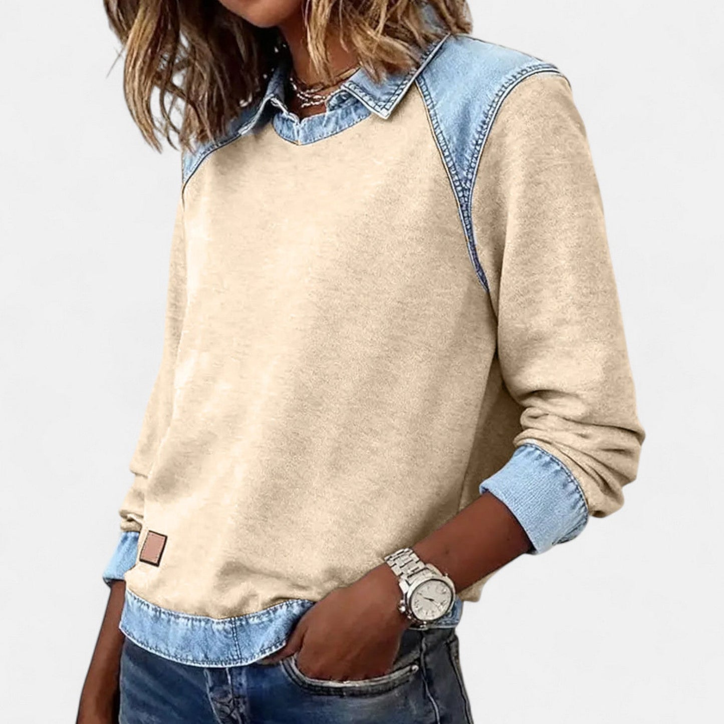 Thelma2™ | Contemporary Long Sleeve Sweater