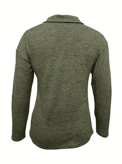 Aurora | Women's Half Zip Pullover Long Sleeve Everyday Top