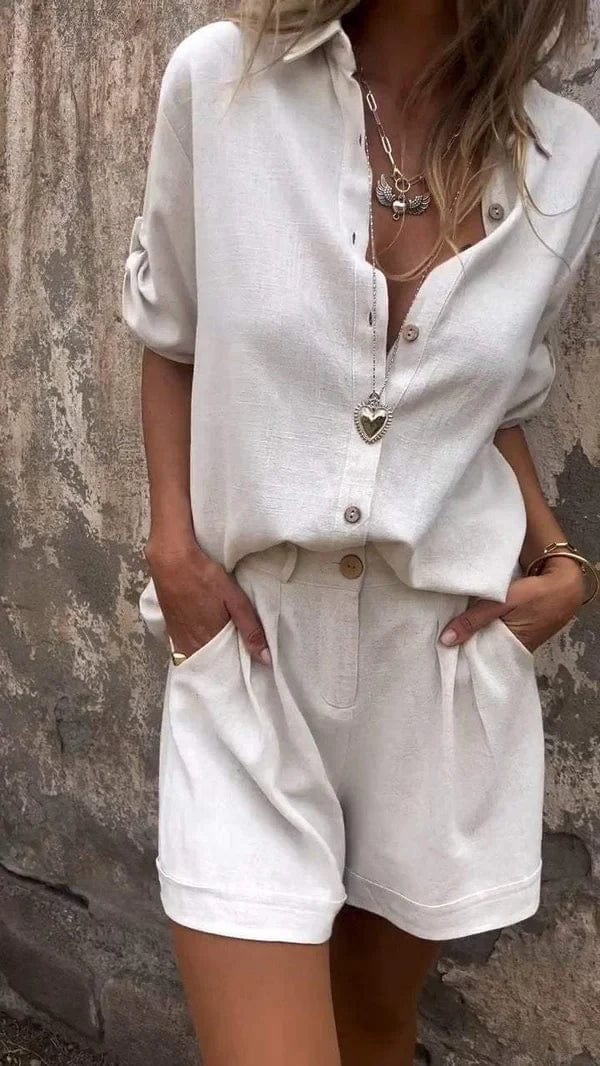 Jamie | Top & Shorts Lightweight Two-Piece Set