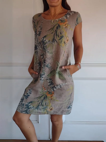 Matilda | Comfortable Dress with Round Neck