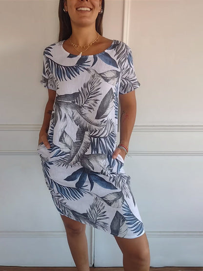 Matilda | Comfortable Dress with Round Neck