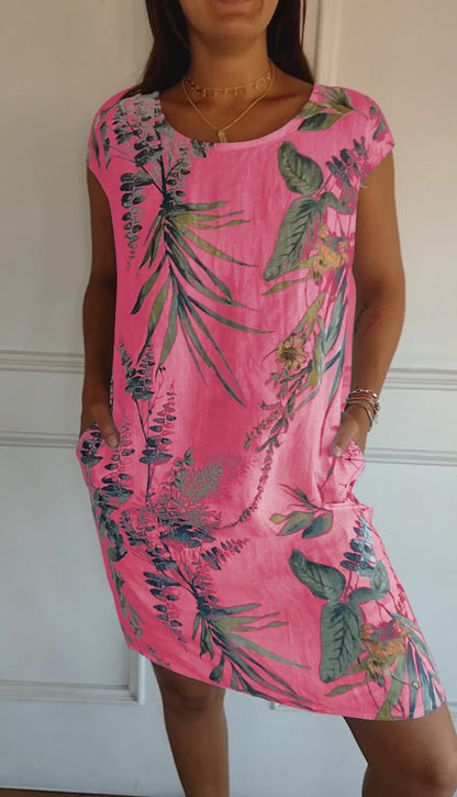 Matilda | Comfortable Dress with Round Neck