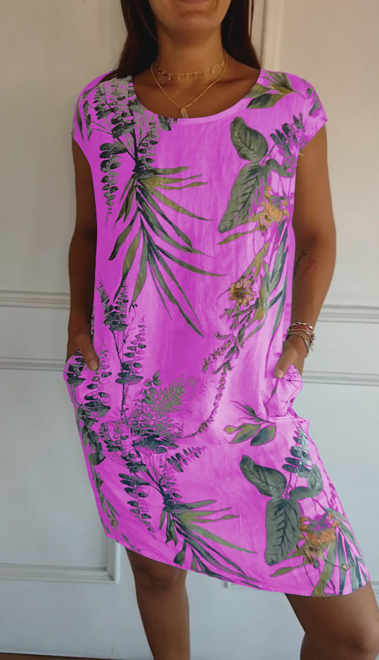 Matilda | Comfortable Dress with Round Neck