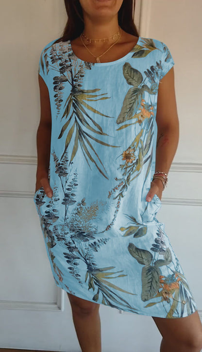 Matilda | Comfortable Dress with Round Neck
