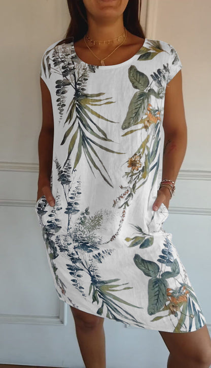 Matilda | Comfortable Dress with Round Neck