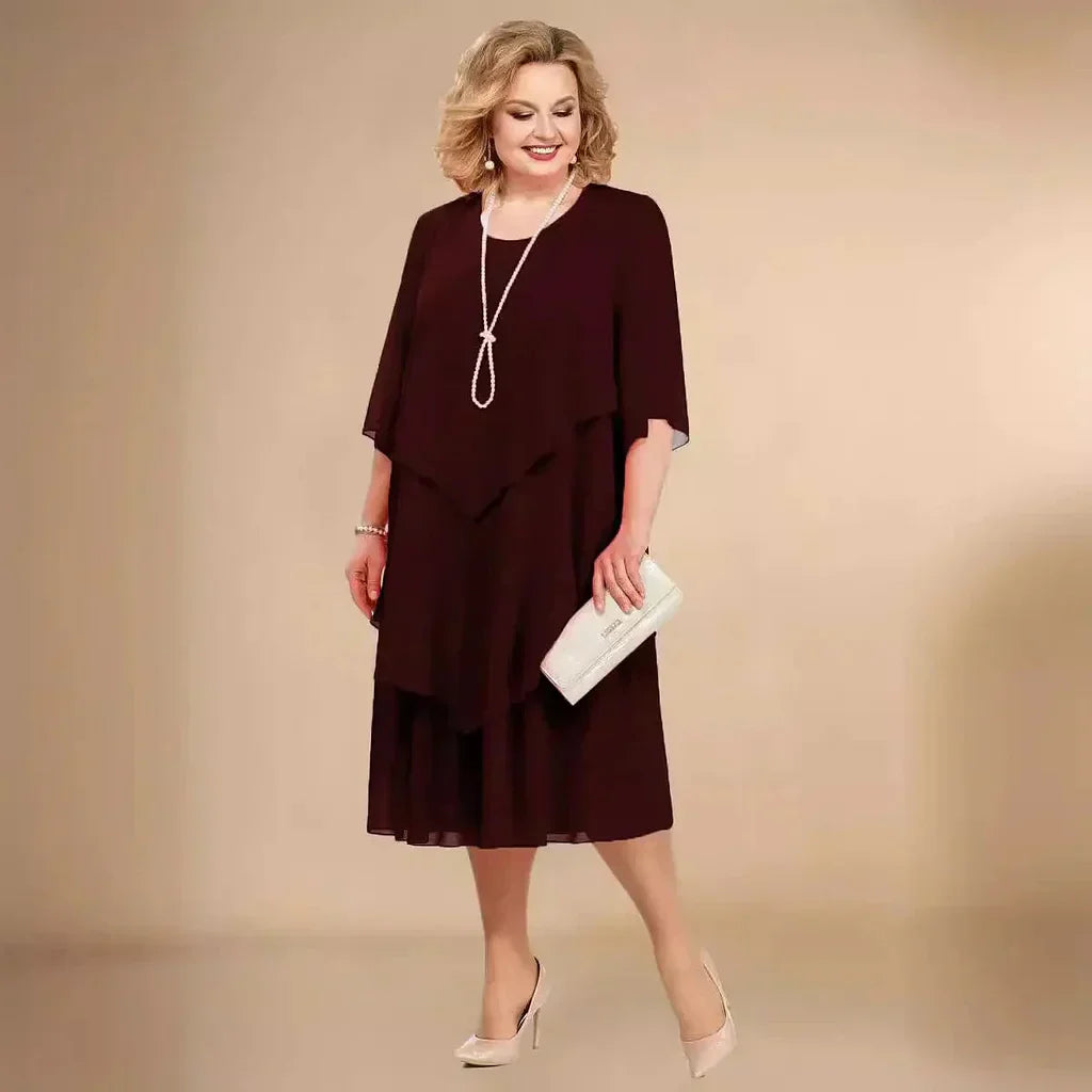 Seraphina | Elegant Chiffon Dress