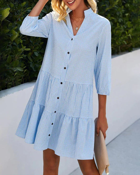 Zelda™ | Summer Check Dress