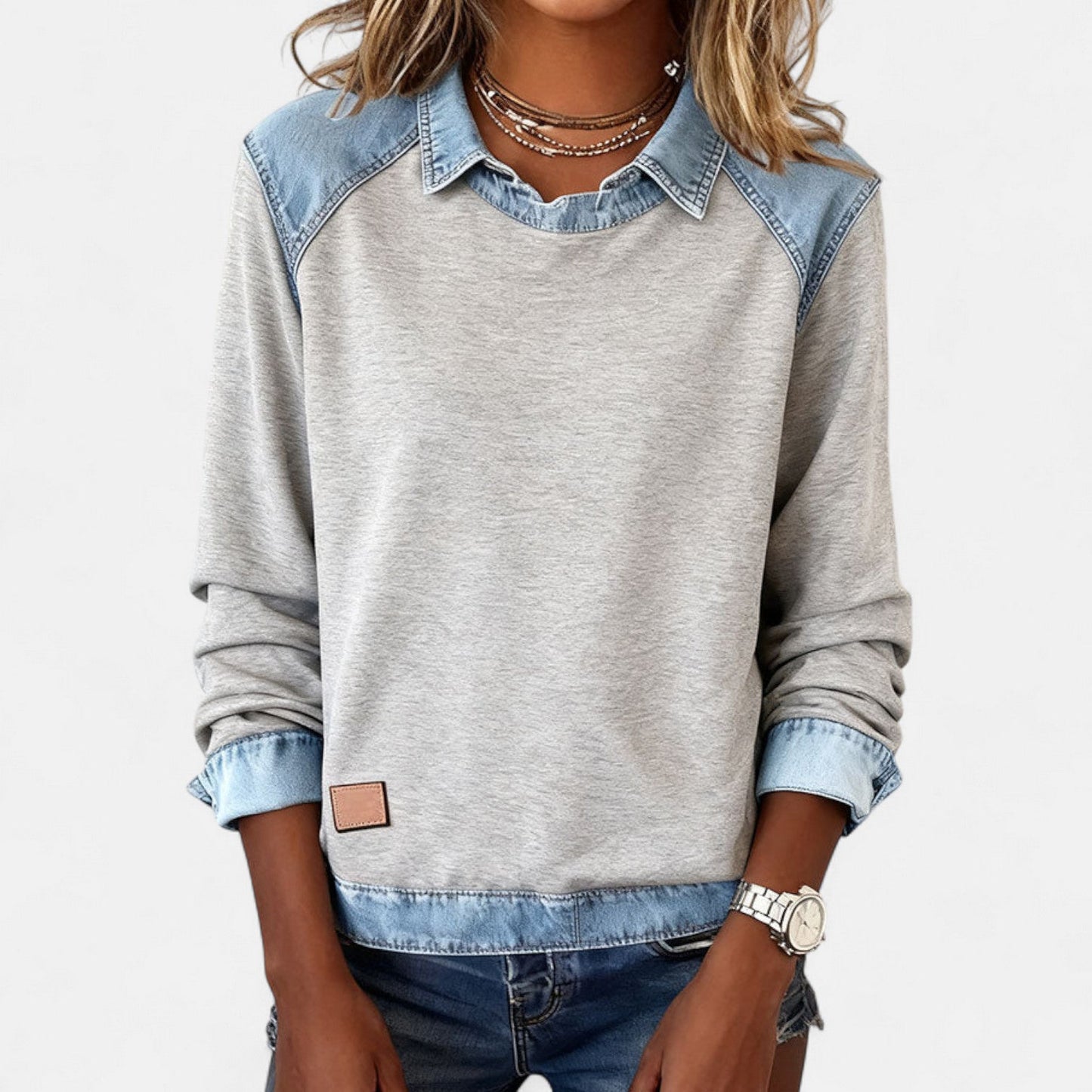 Thelma2™ | Contemporary Long Sleeve Sweater