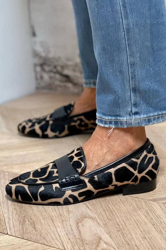 Fabienne™ | Animal Print Loafers