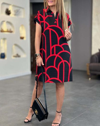 Merryn | Dress with Short Sleeves