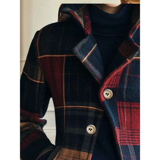 Naomi™ | Classic Plaid Jacket