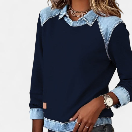 Thelma2™ | Contemporary Long Sleeve Sweater
