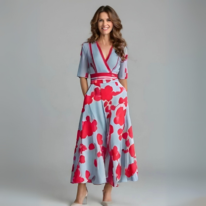 Nuala | Floral Wrap Dress