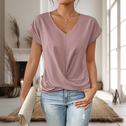 Isoline | Everyday Sweetheart Neck T-Shirt