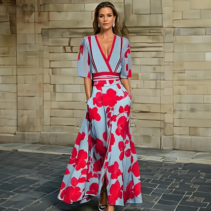 Nuala | Floral Wrap Dress