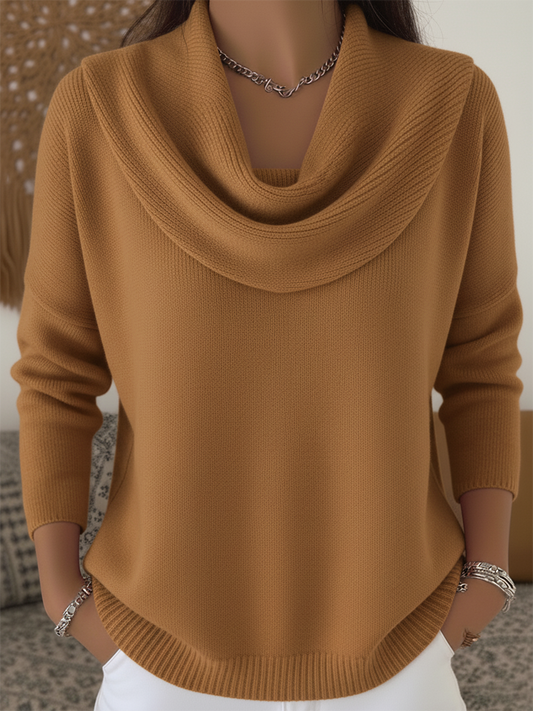 Daphne™ | Stylish Cowl Collar Sweater