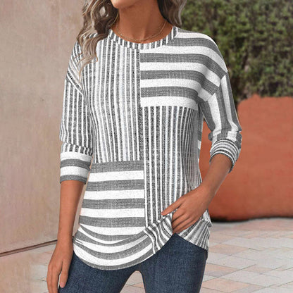 Nuala | Striped Comfort Blouse