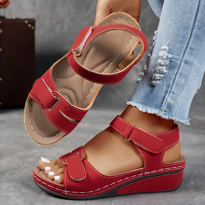 Ghislaine | Orthopedic Sandals with Wedge Heel