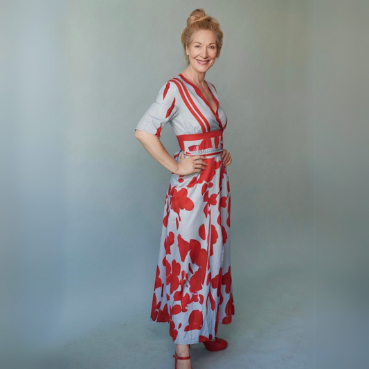 Nuala | Floral Wrap Dress