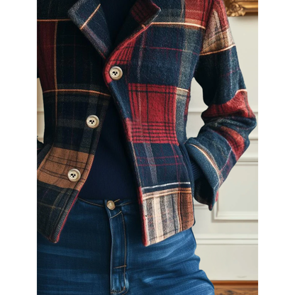 Naomi | Classic Plaid Jacket