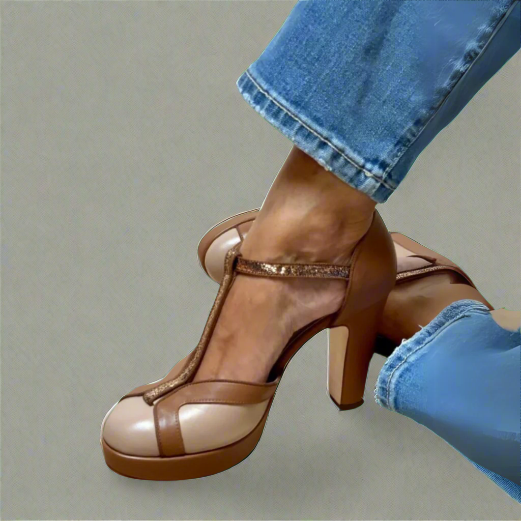 Charity | Elegant and Comfortable Heeled Sandals