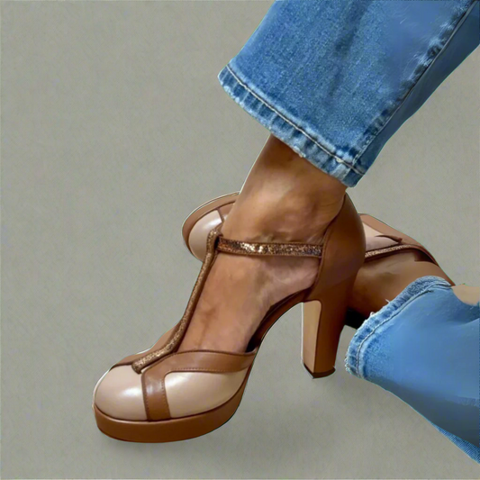 Charity | Elegant and Comfortable Heeled Sandals