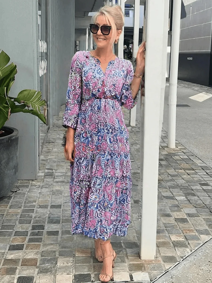 Lorraine | Everyday Floral Boho Dress